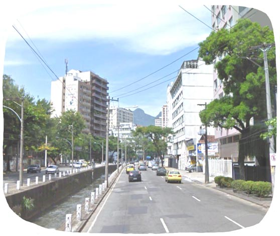Avenida Maracanã - Antes