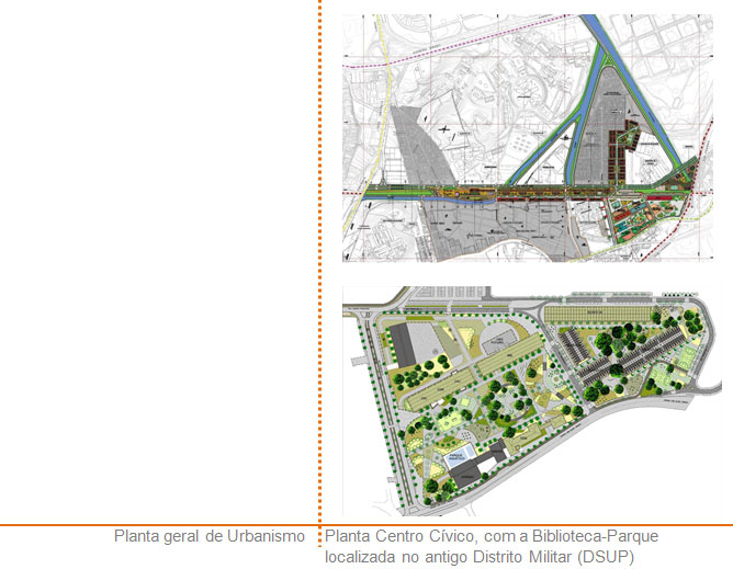 Planta geral de Urbanismo