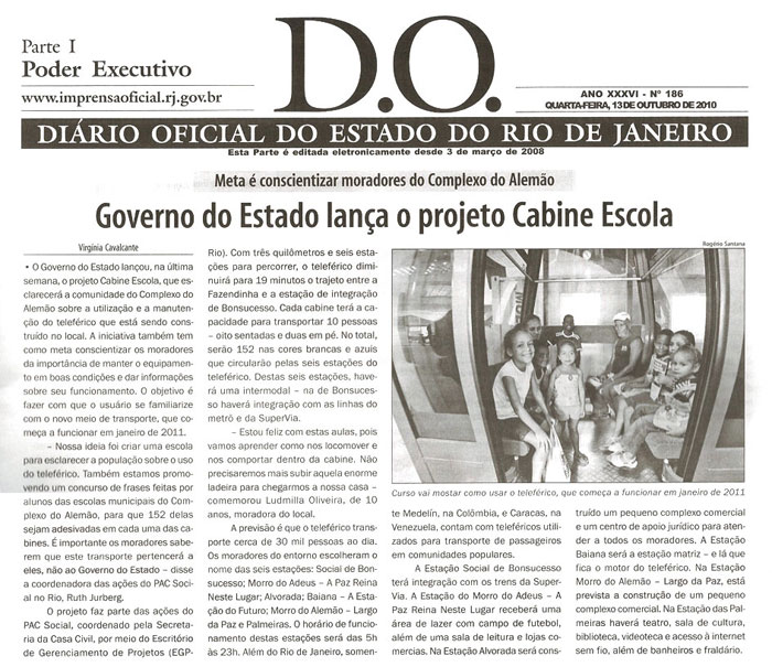 Diário Oficial do Rio de Janeiro